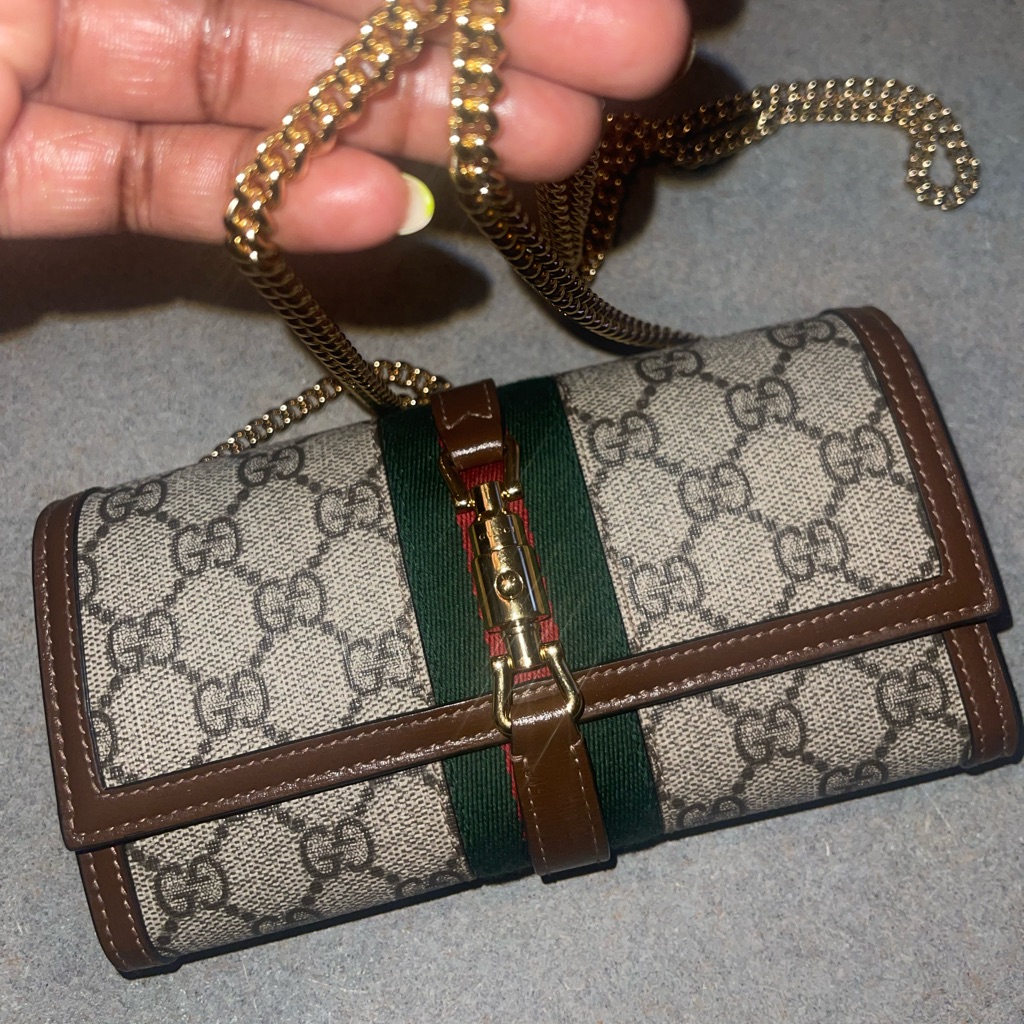 Authentic Gucci Wallet On A Chain Bag Great Condition